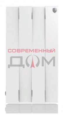 Радиатор ROYAL THERMO PianoForte 500/Bianco Traffico БЕЛЫЙ - 4 секц